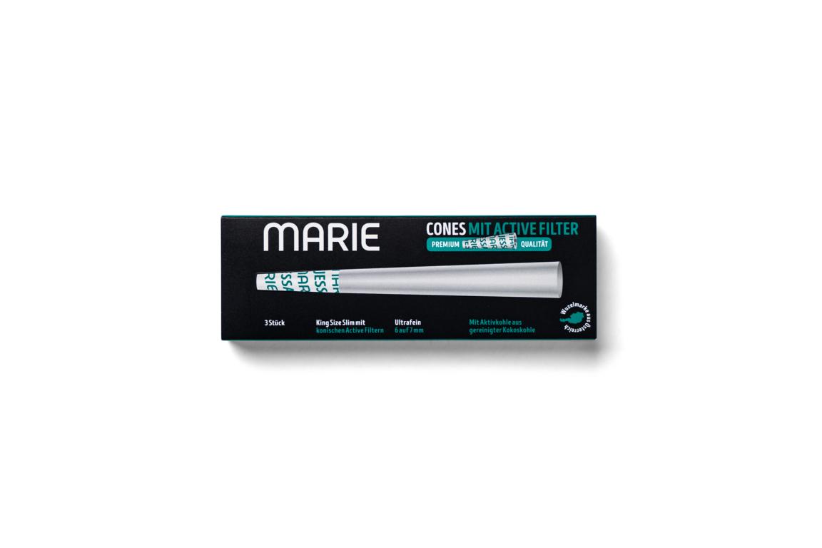 Marie Cones mit Aktivekohlefilter